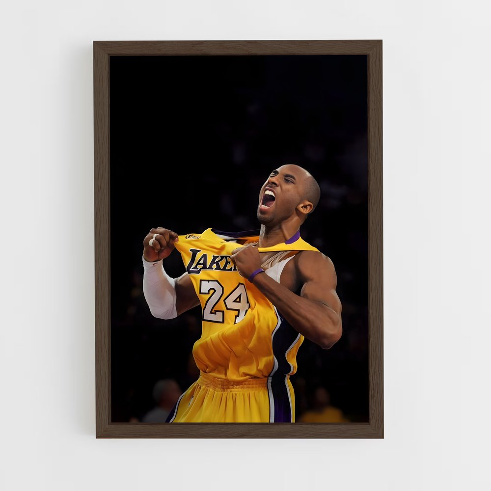 Poster Kobe Bryant Légende – affiche Basketball (vue 5)